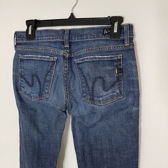 citizens of humanity dita petite bootcut jeans medium wash size US 27 - Picture 3 of 6